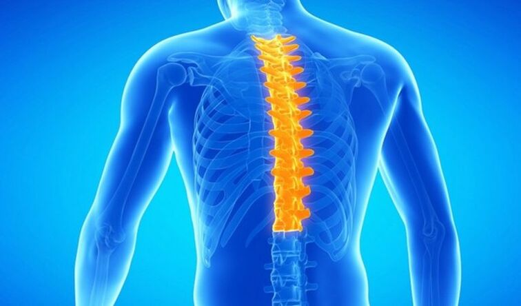 Krūtinės ląstos stuburo osteochondrozė