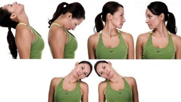 Kaklo gimnastika sergant osteochondroze