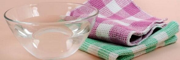 sudrėkintas rankšluostis kompresui nuo gimdos kaklelio osteochondrozės